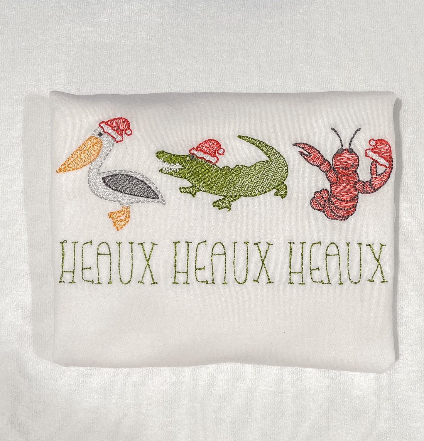 Embroidered Southern Christmas