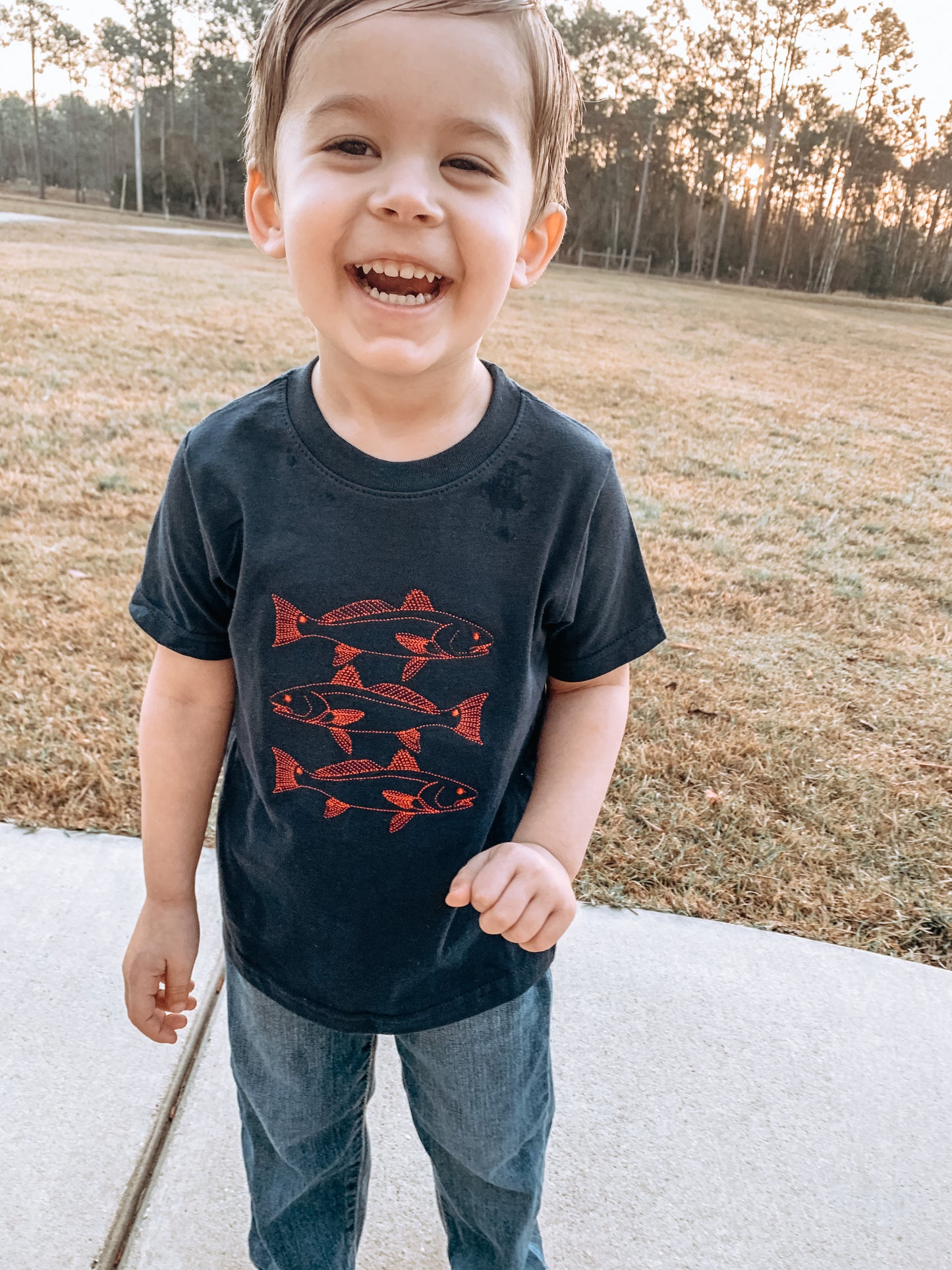 Redfish Trio Tee