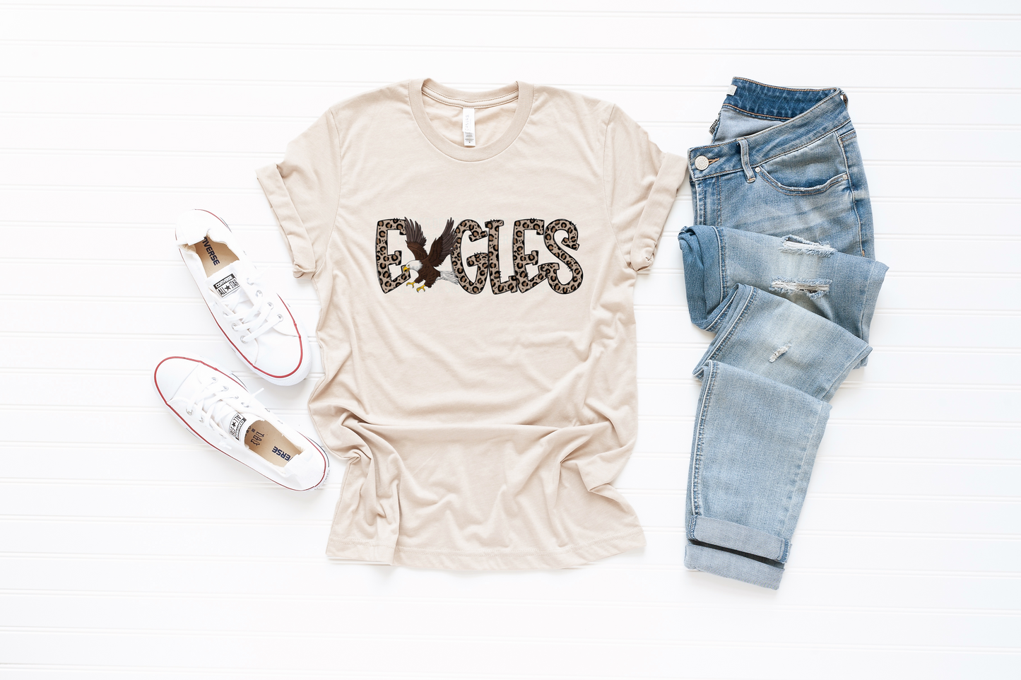 Leopard Eagles Mascot Tee
