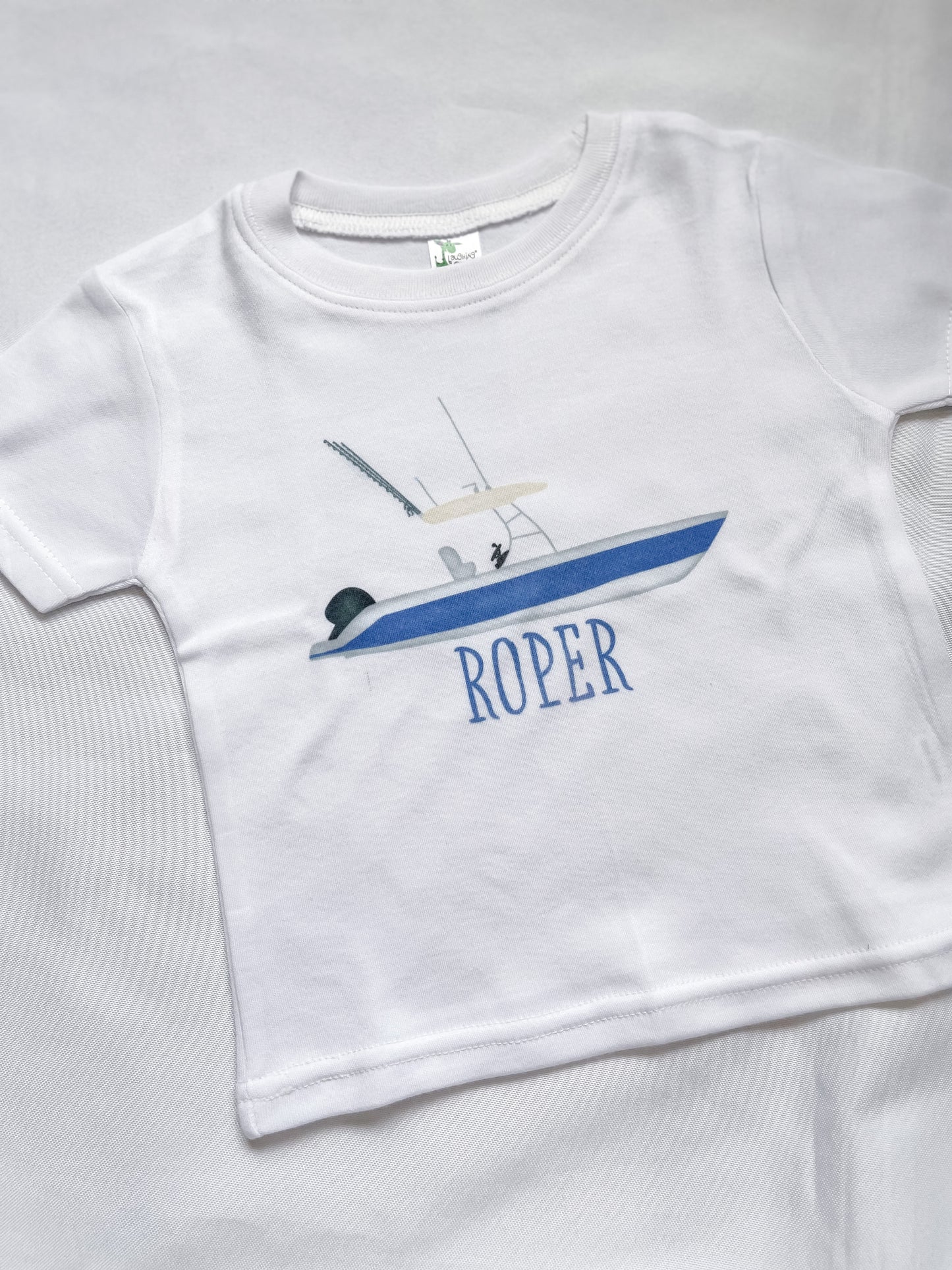 Personalized Center Console Boat Tee