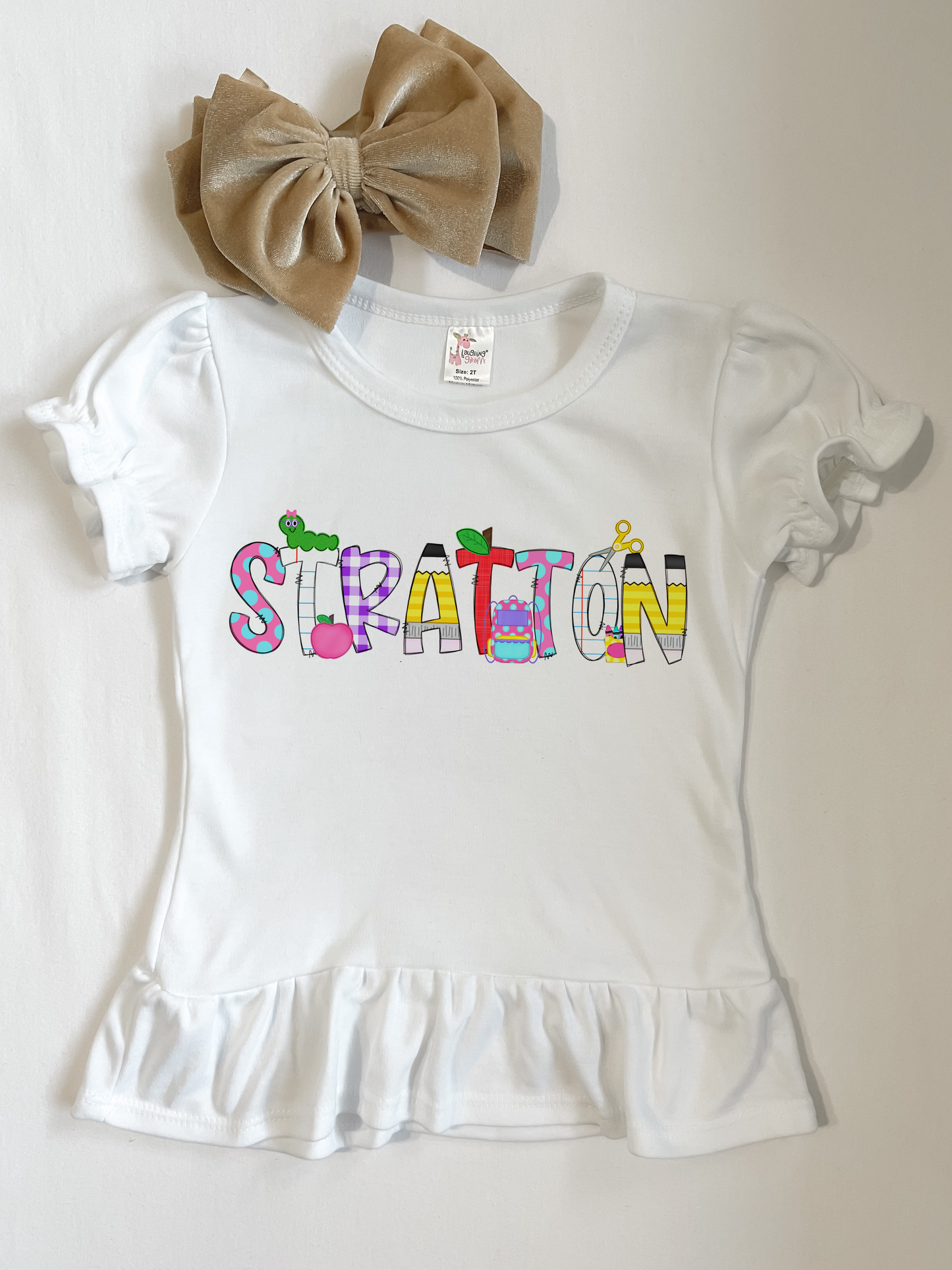 Back 2 School Name Tee