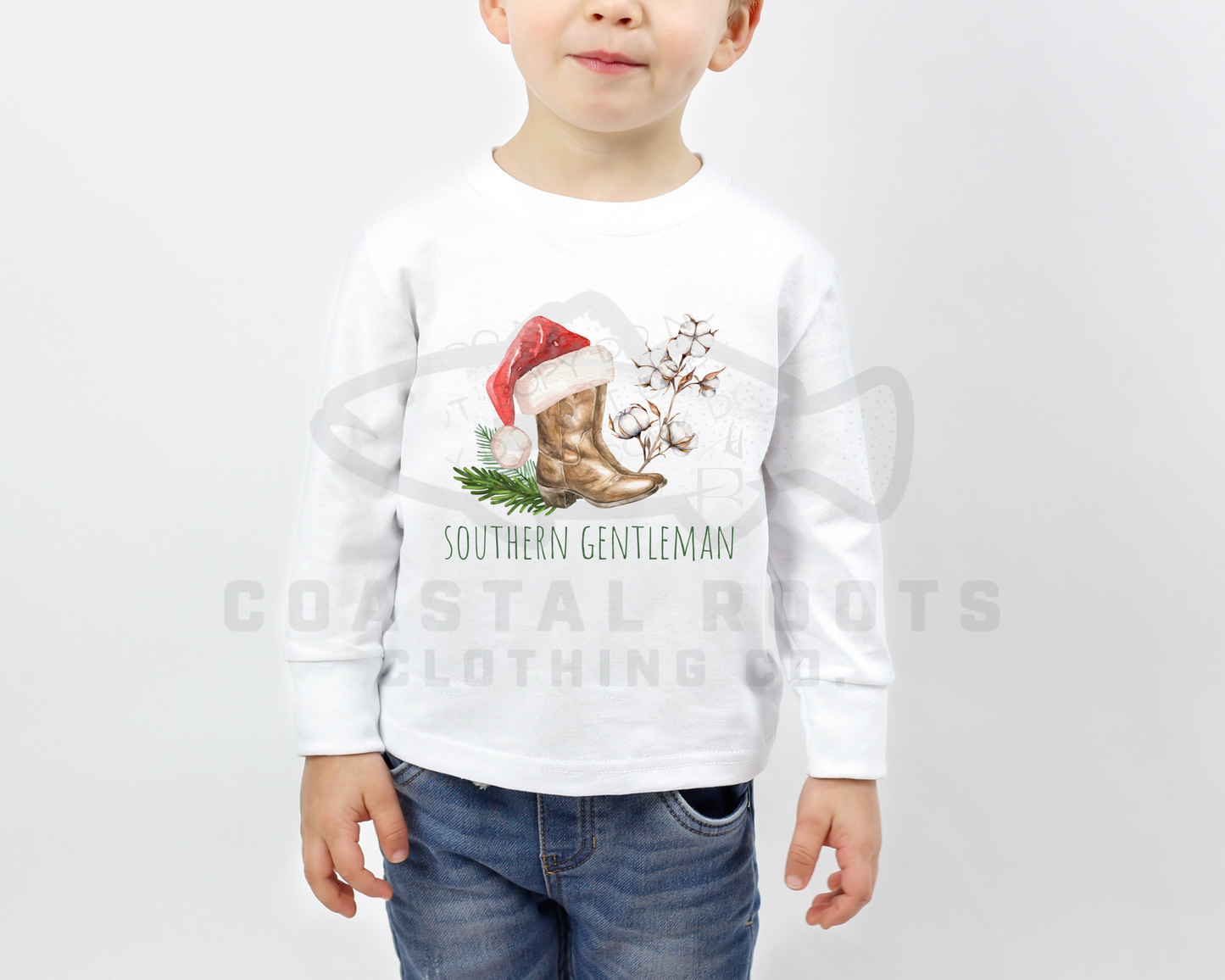 Southern Gentleman Christmas Tee