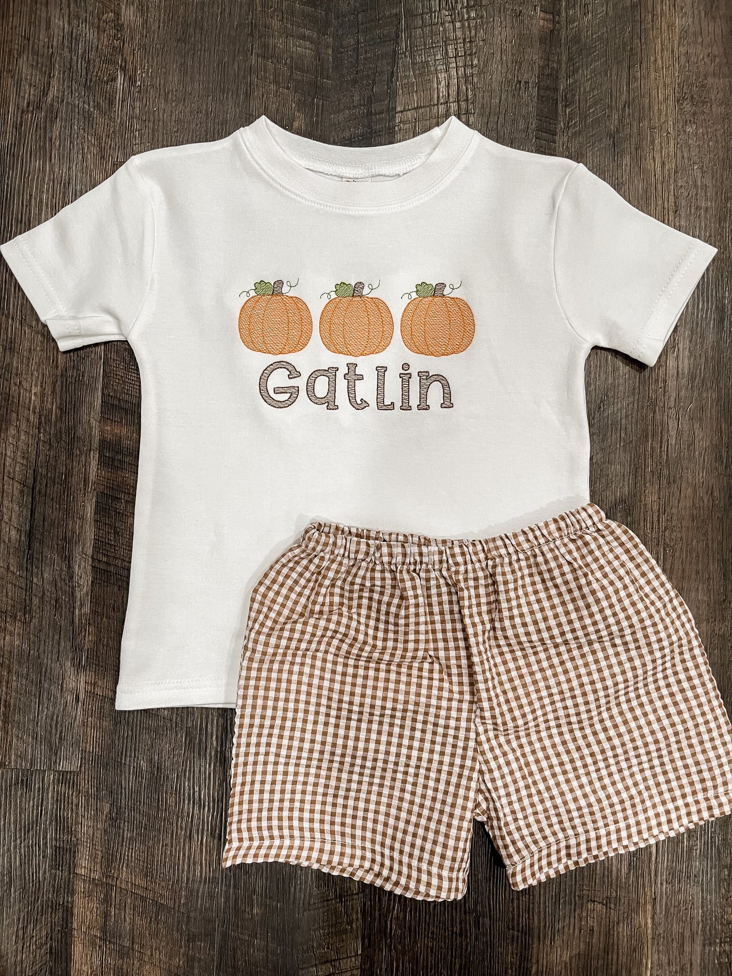 Embroidered Pumpkins