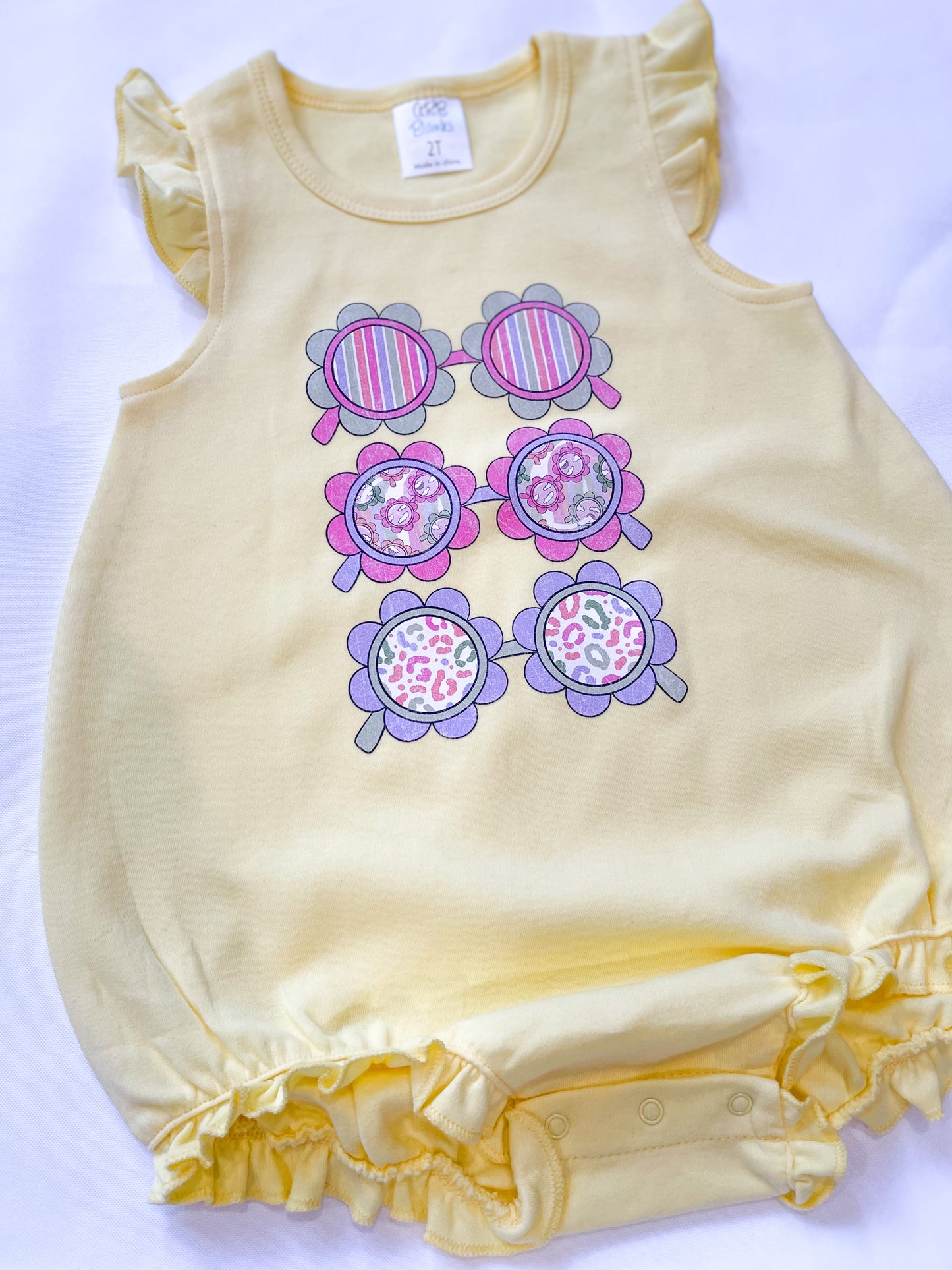 Summer Floral Sunglasses Bubble