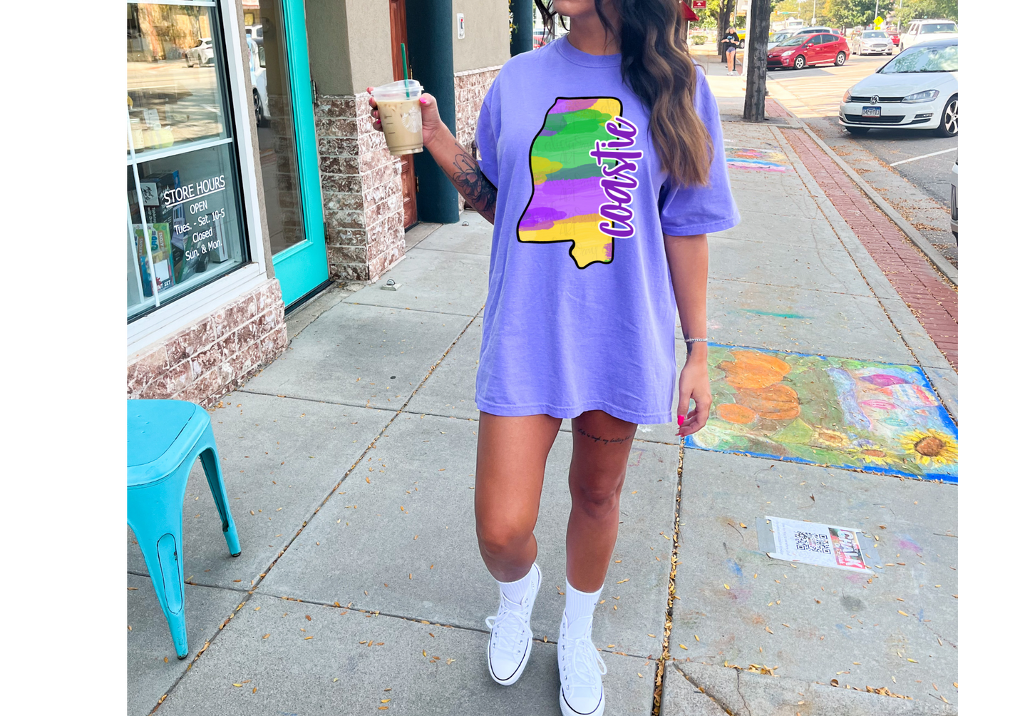 Mississippi Mardi Gras Coastie Tee