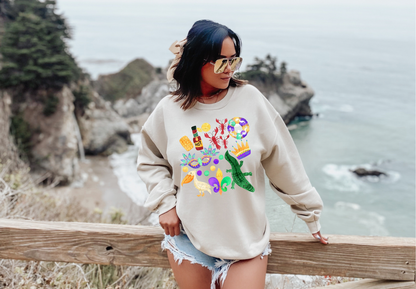 Mardi Gras in the South Tee