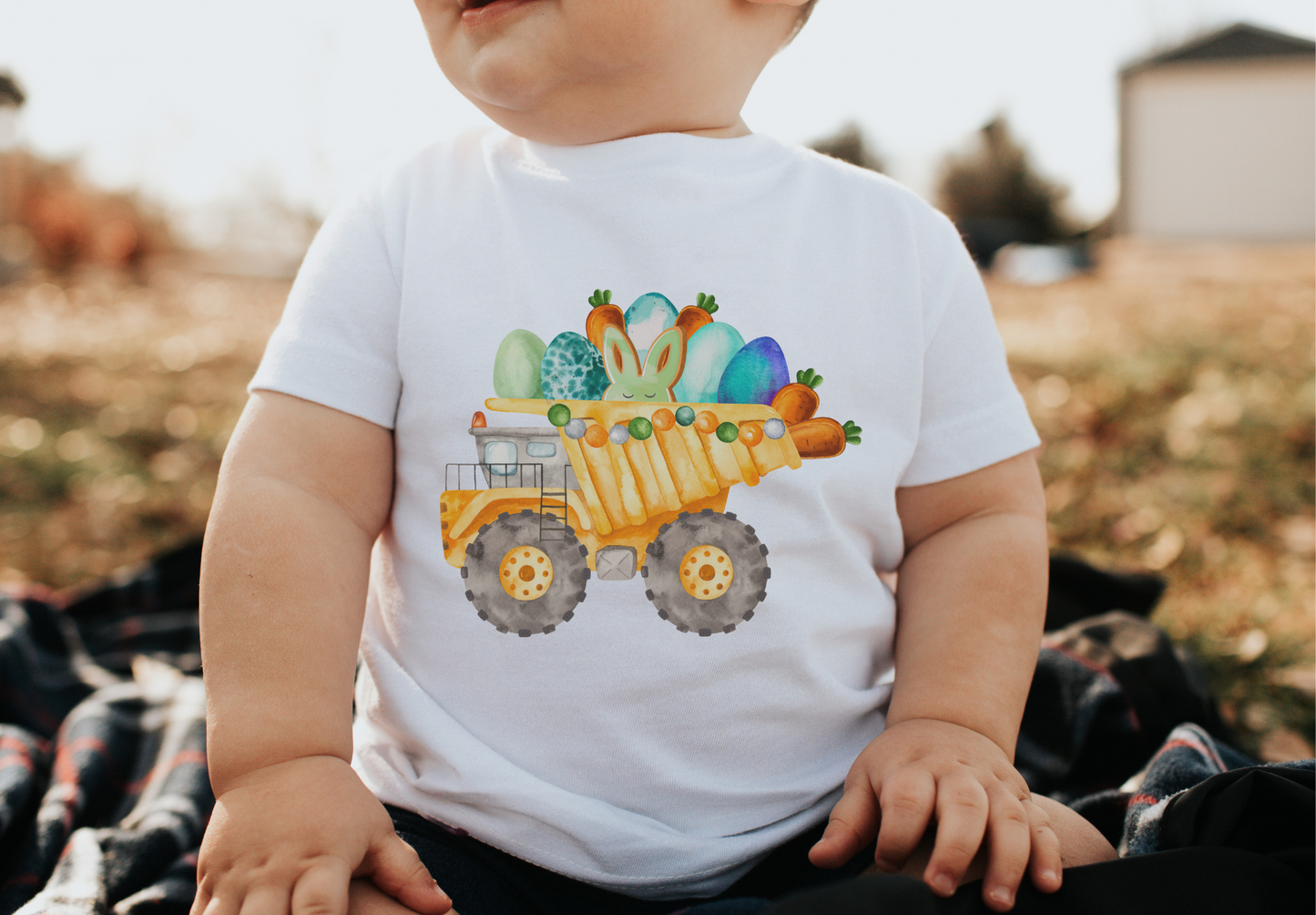 Easter Dump Truck Tee