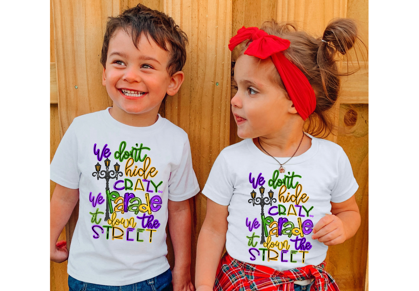 We don’t hide crazy Tee