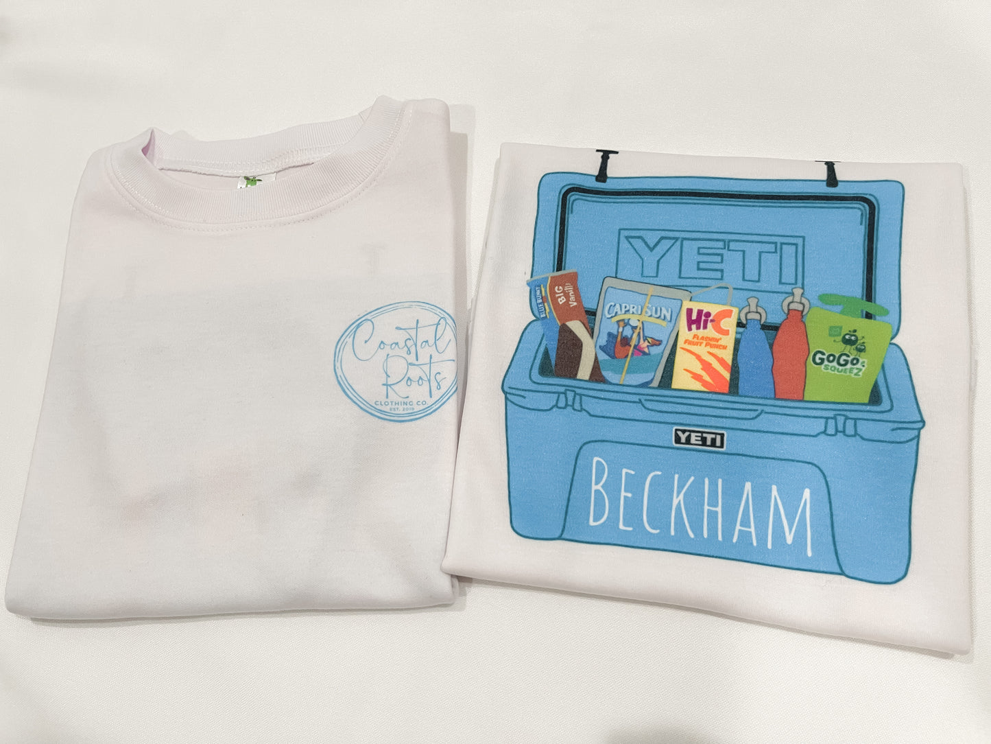 Kids Yeti Tee - Blue
