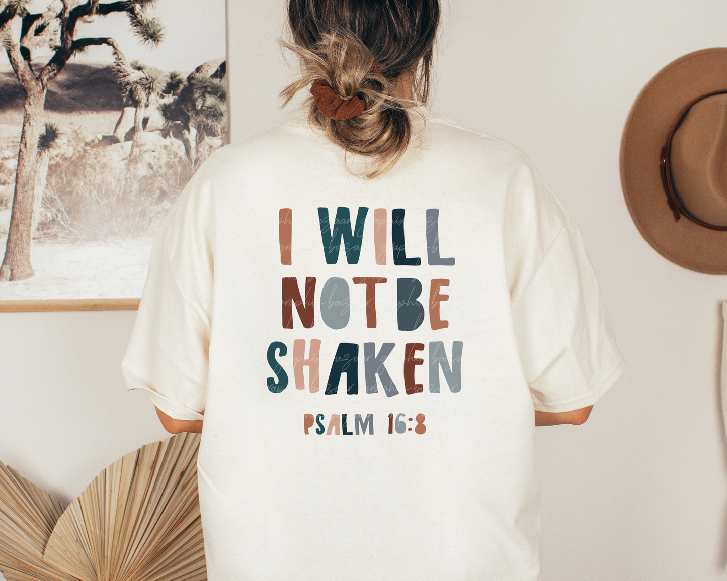 I Will Not Be Shaken Tee