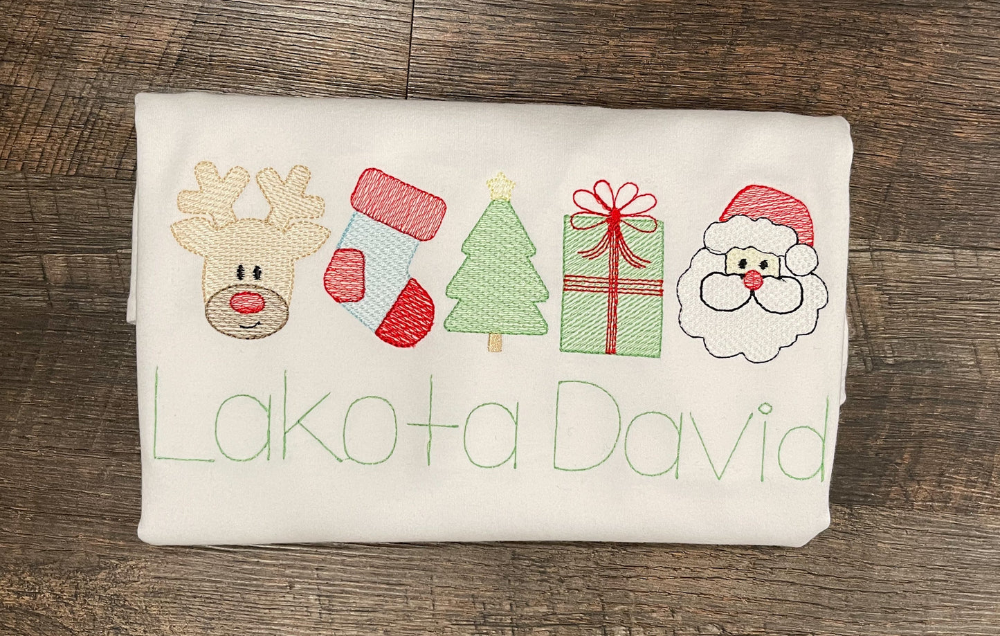 Embroidered Christmas Things