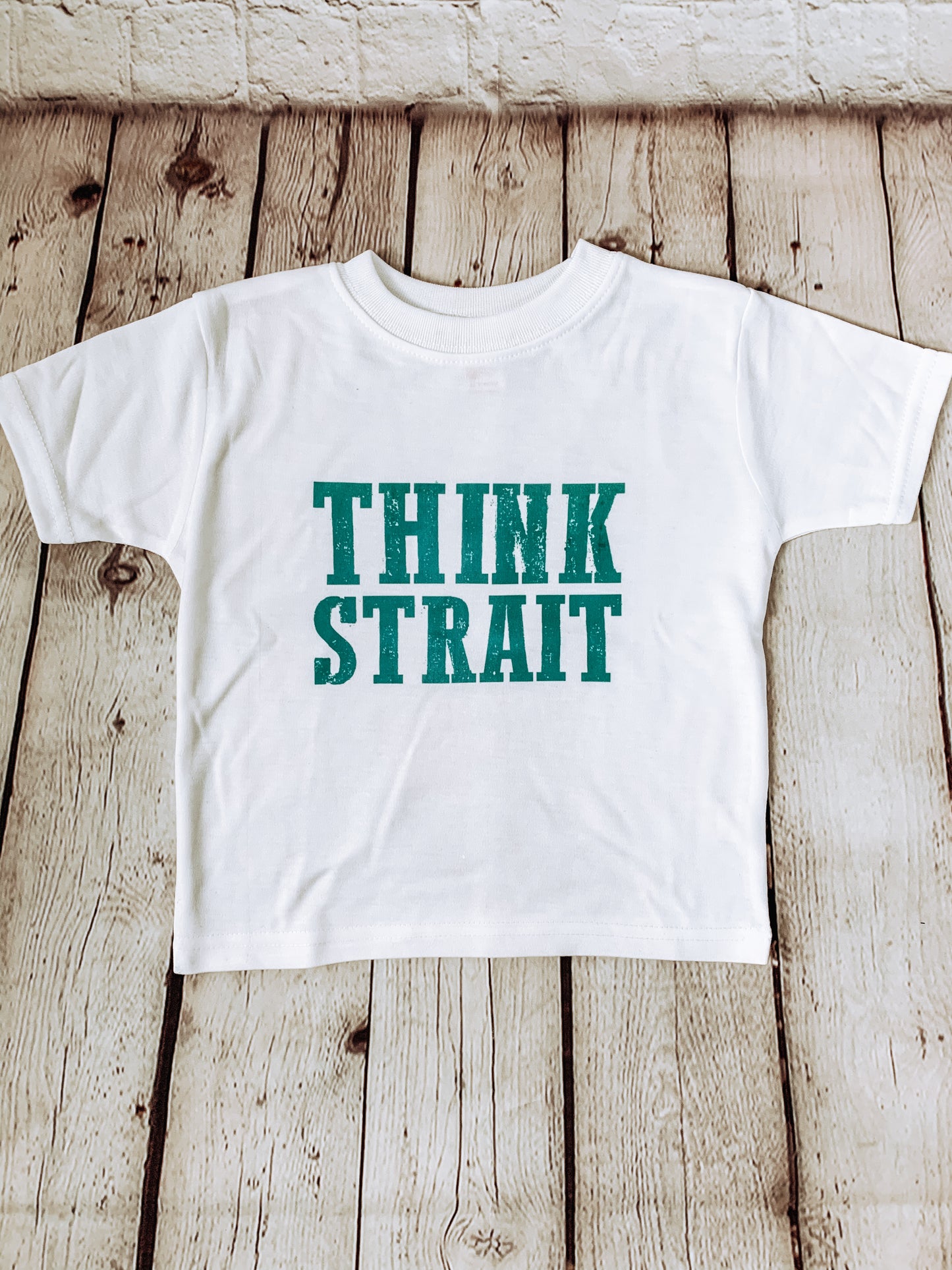 Think Strait Tee