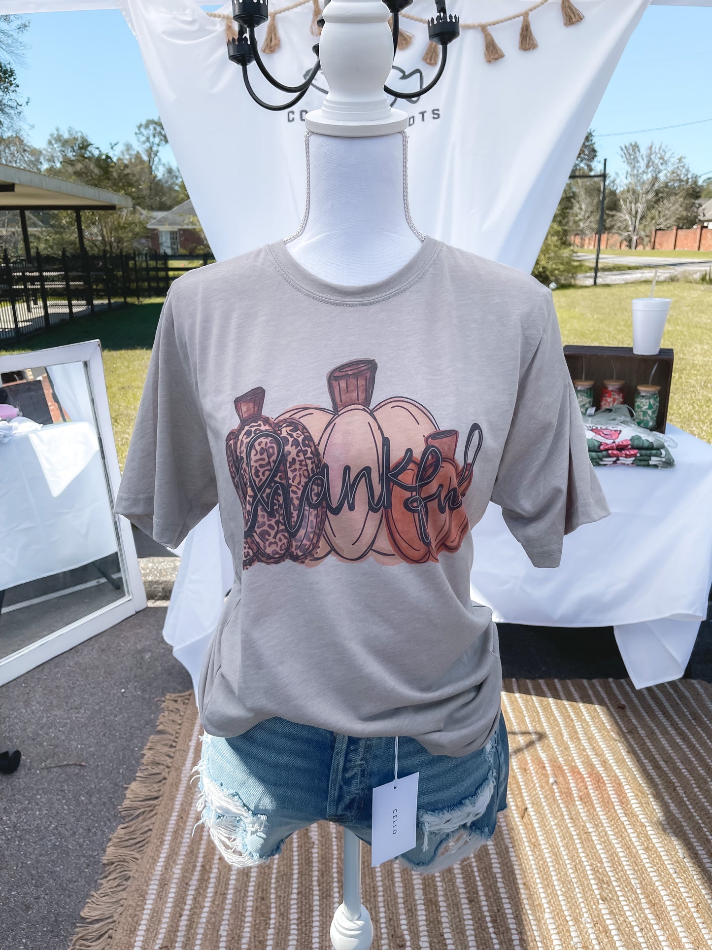 Thankful Pumpkins Tee