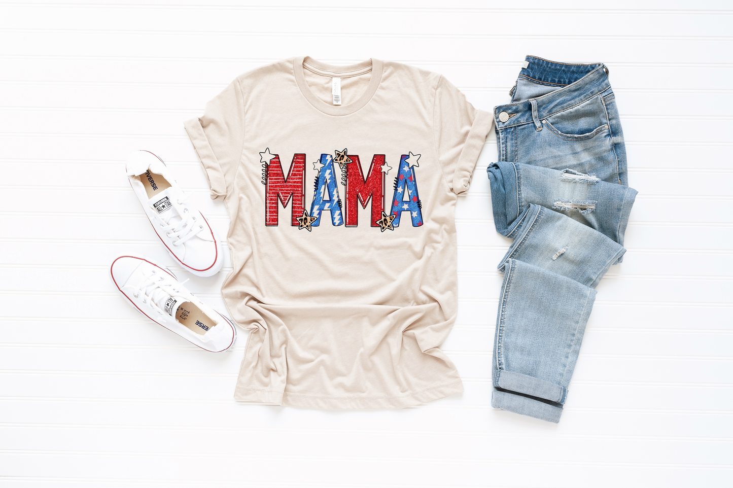 Mama Patriotic Tee