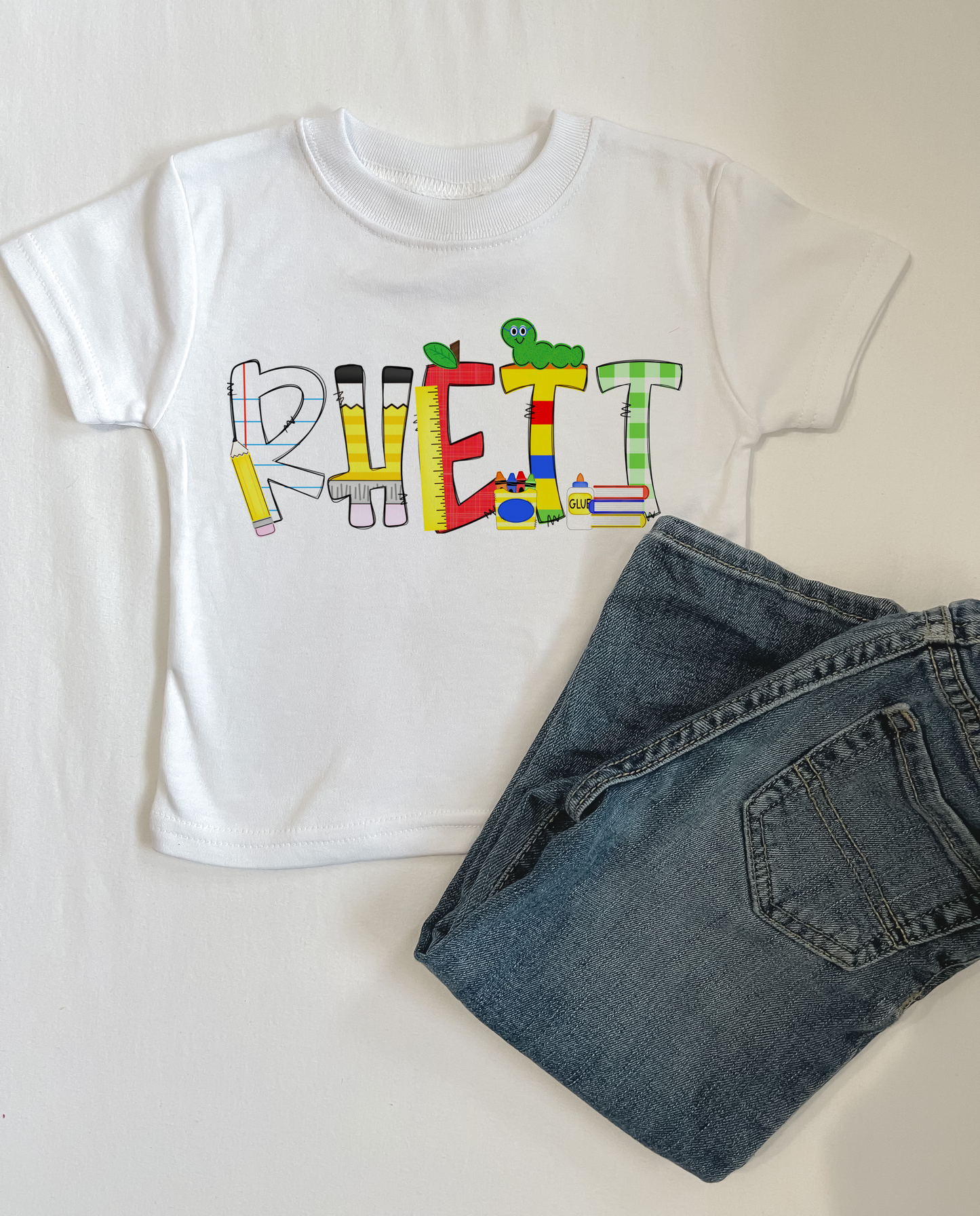 Back 2 School Name Tee