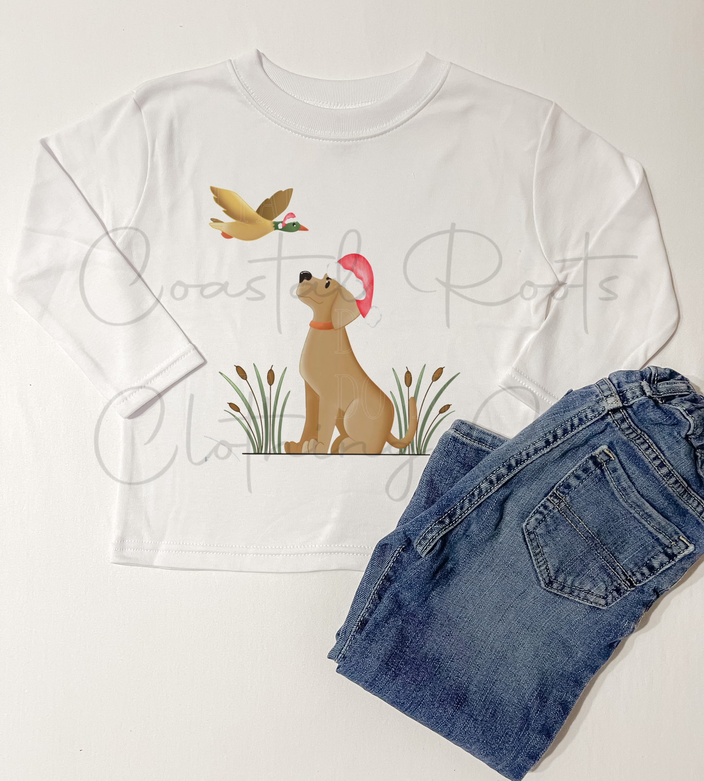 Christmas Hunting Dog