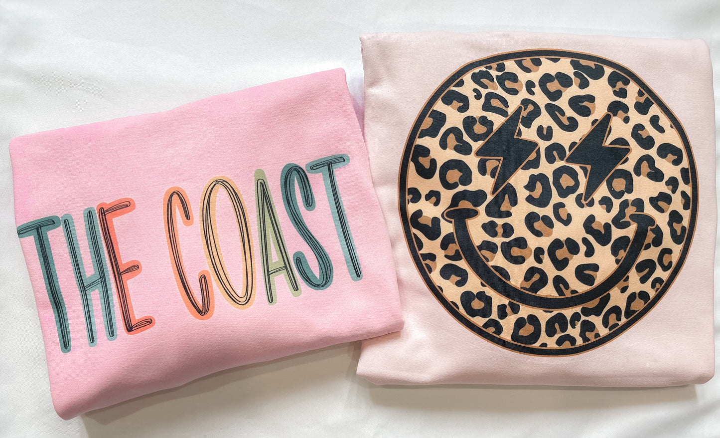 Cheetah Smiley Sweatshirt