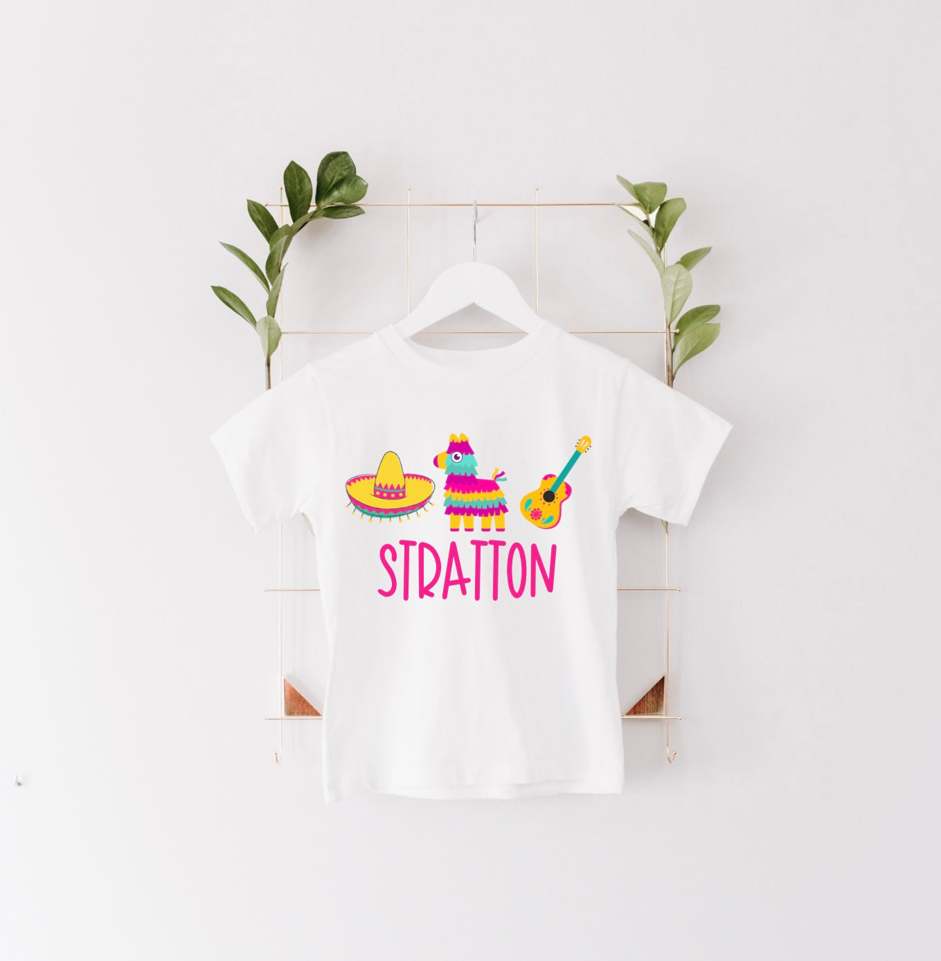 Pink Cinco De Mayo Trio Tee