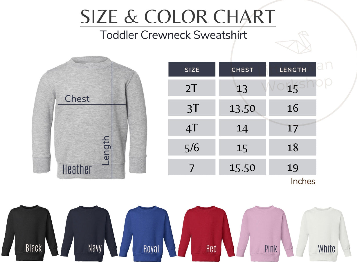 Embroidered Kids Sweatshirt