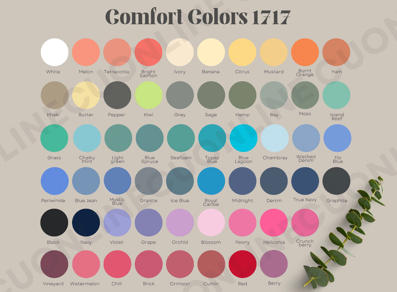 Embroidered Comfort Color Mama Tee