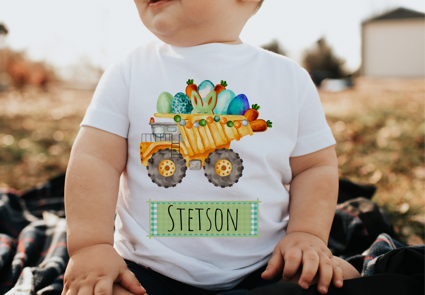 Easter Dump Truck Tee