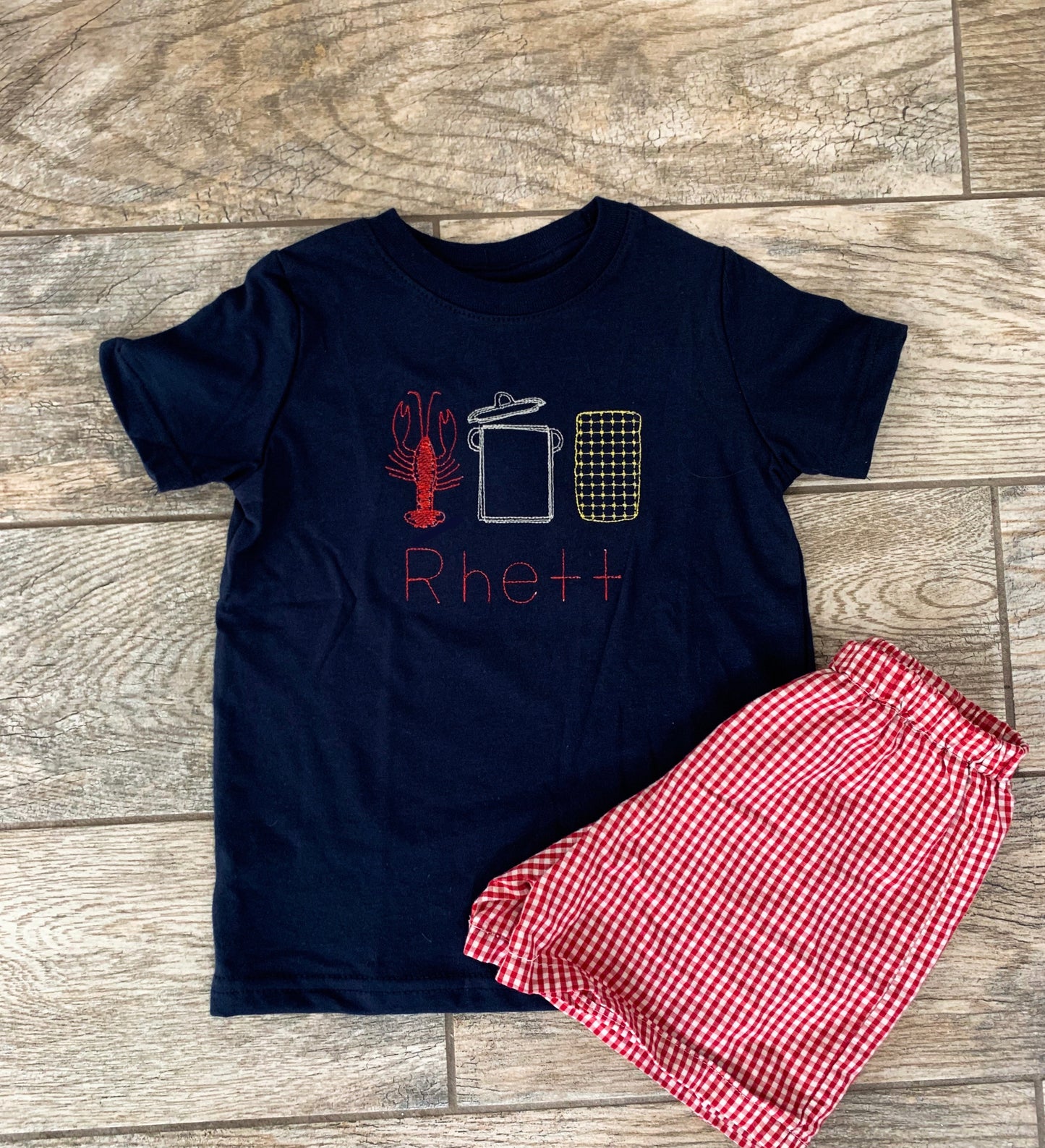 Crawfish Boil Trio Tee