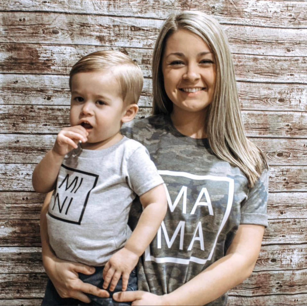 Mama & Mini Unisex Camo Tee