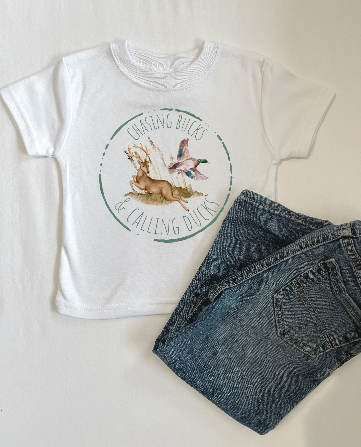 Chasing Bucks & Calling Ducks Tee