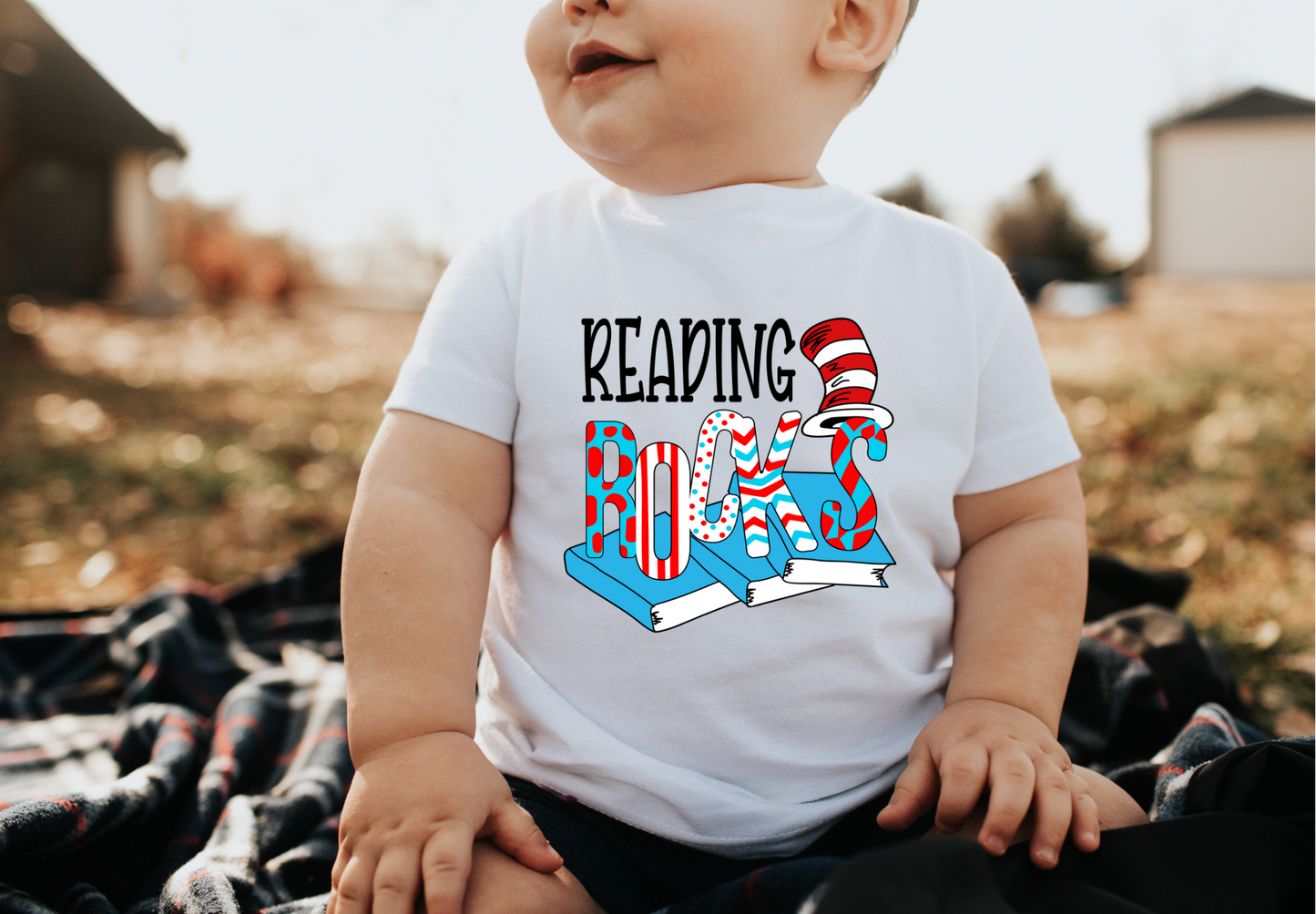 Reading rocks tee
