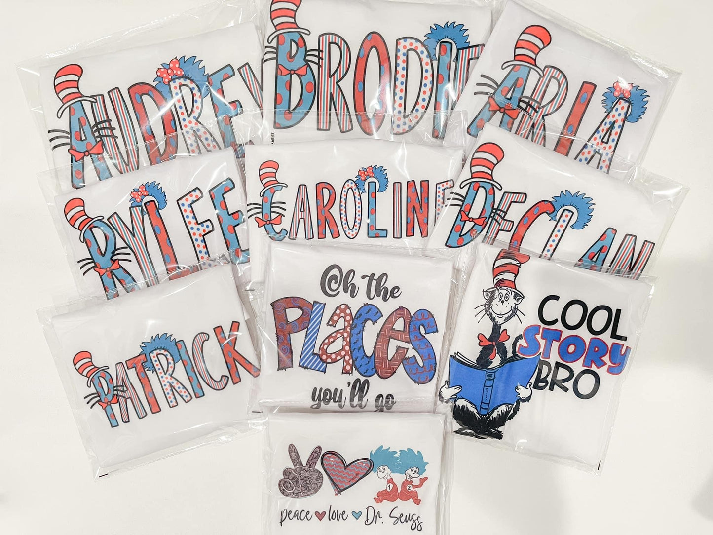 Personalized Dr. Seuss Name Tee