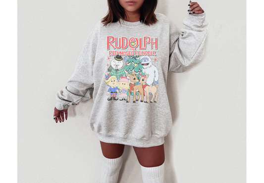 Vintage Rudolph Tee/Sweatshirt