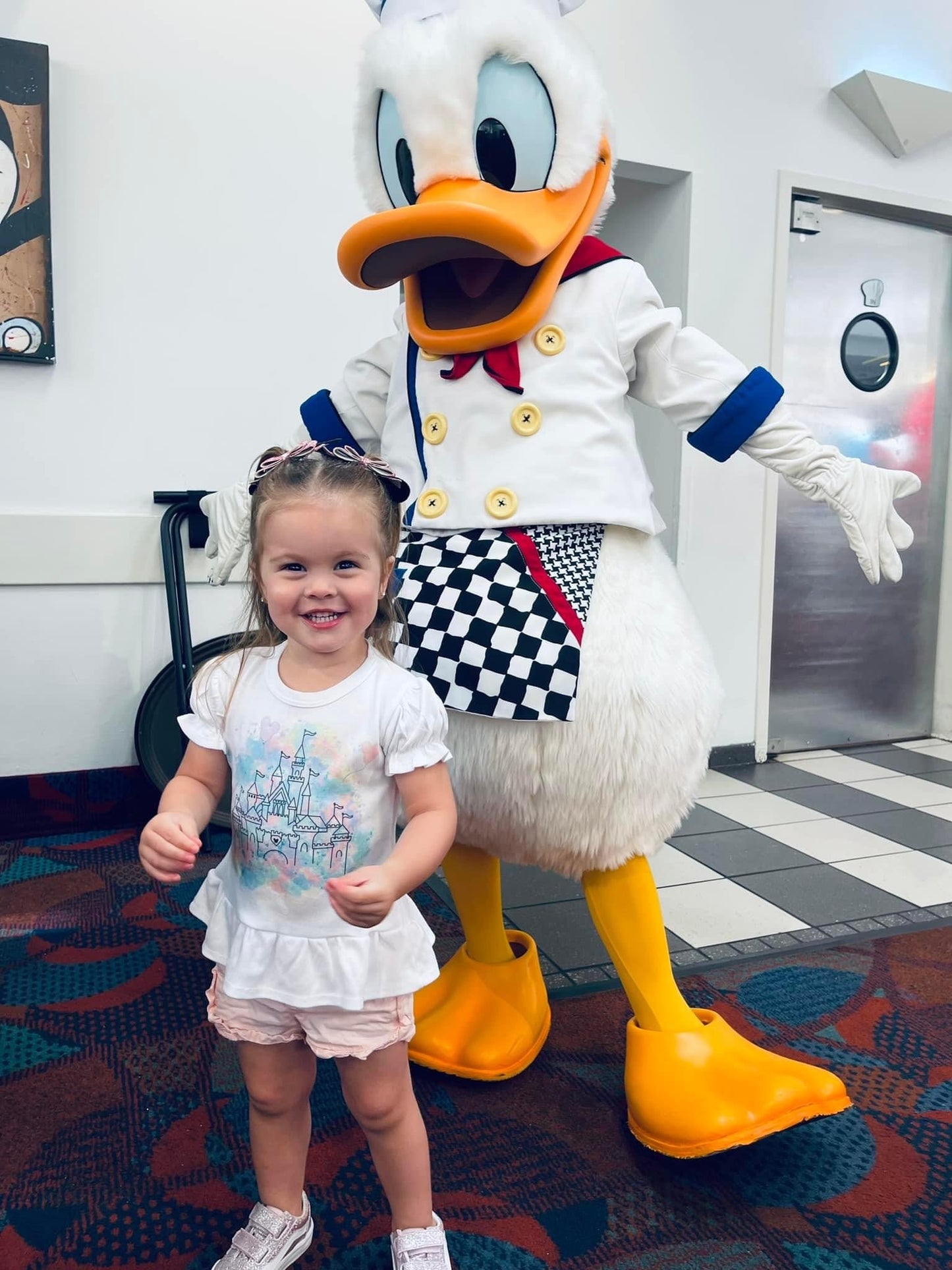 Watercolor Castle Tee