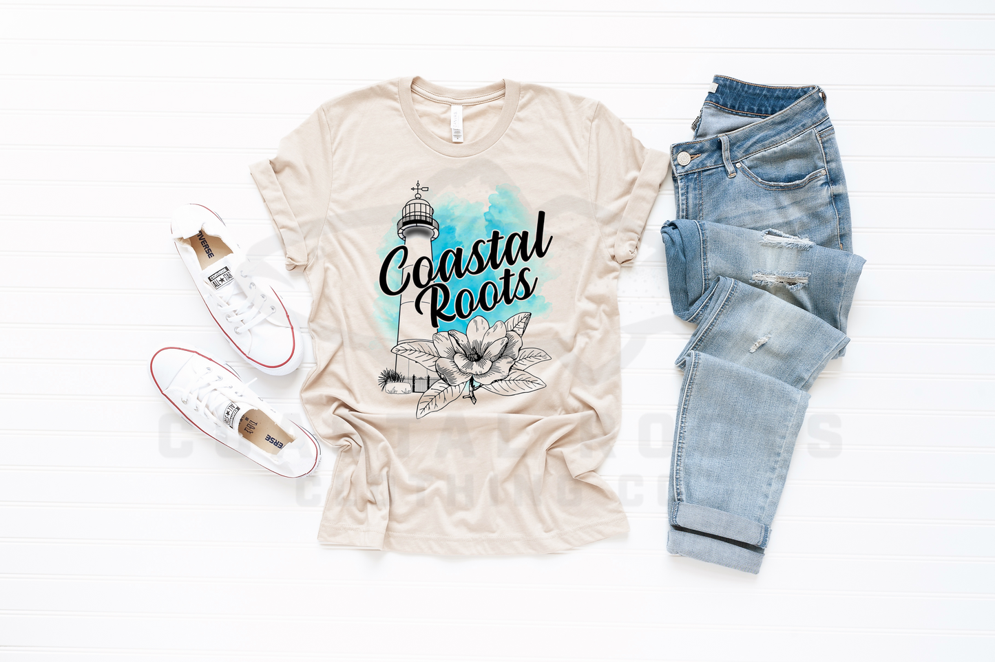 Coastal Roots Lighthouse Tee