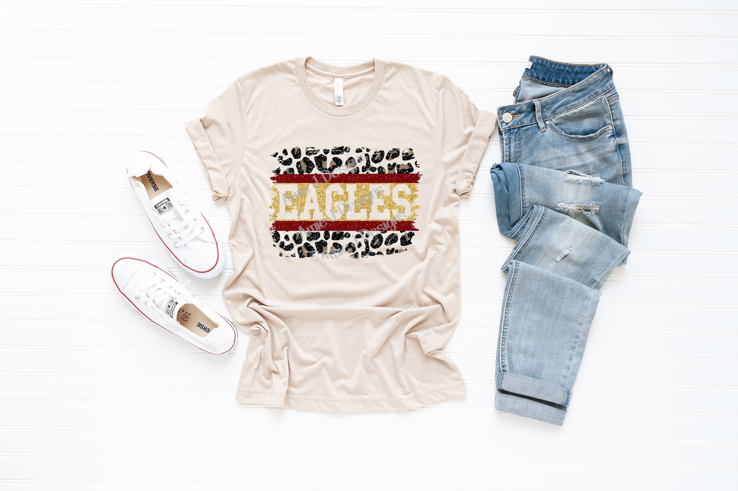 Leopard Eagles Tee