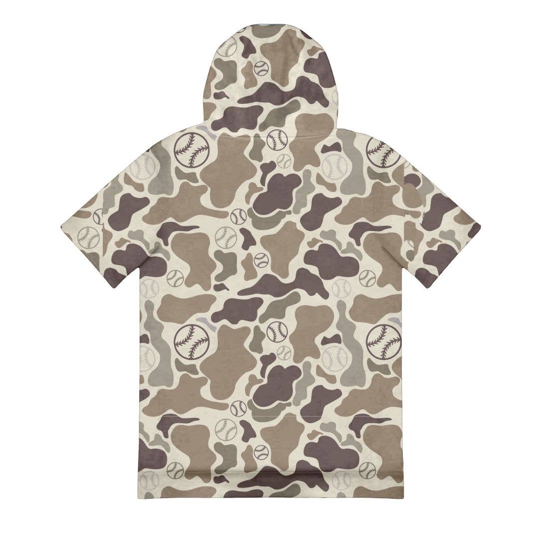 Camo Baseball Hoodie
