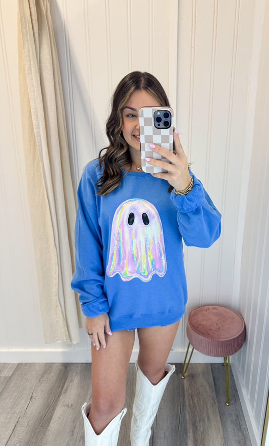 Retro Ghost Sweatshirt