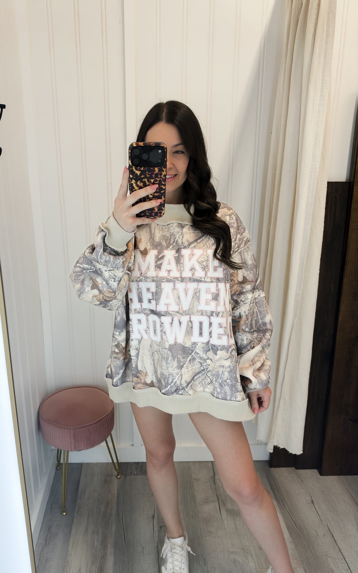 Make Heaven Crowded Mockneck