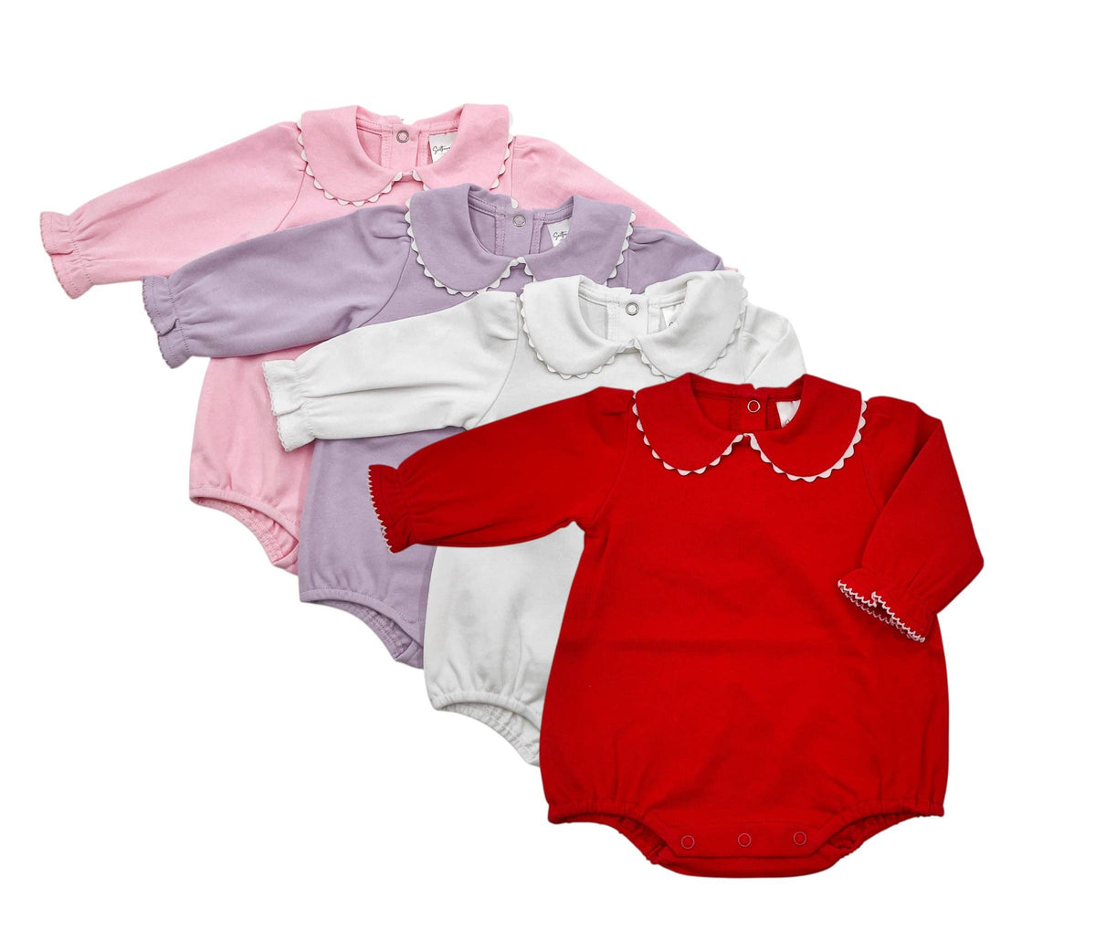 Bubble - Scalloped Collared LS