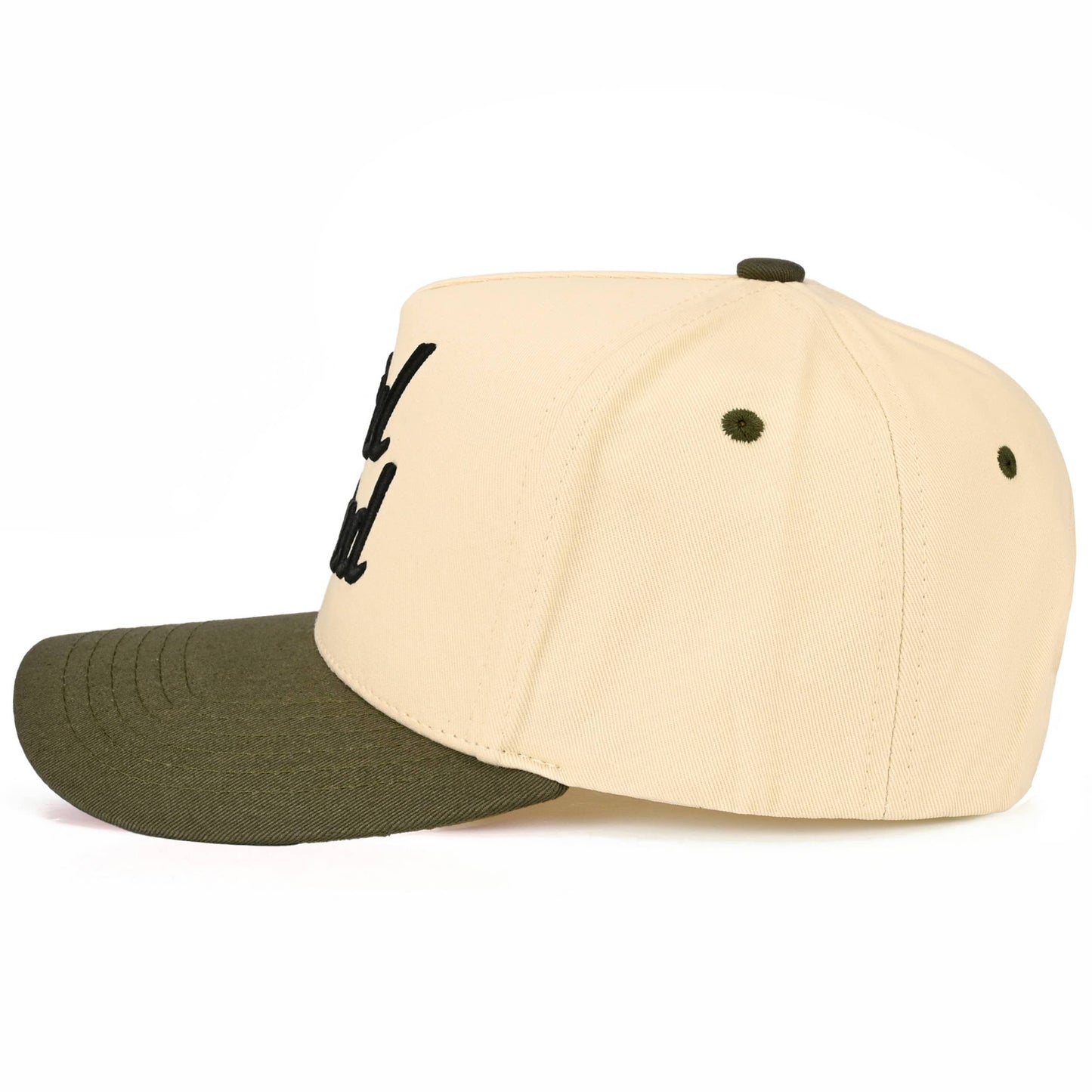 C.C GIRL DAD Letter Embroidered on Two Tone Trucker Hat