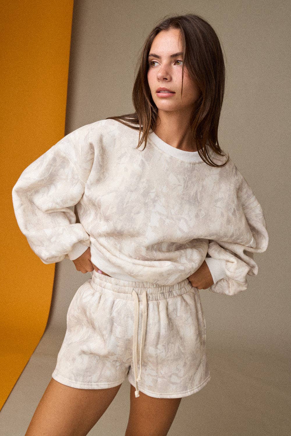 Woodland Camo Crewneck Set