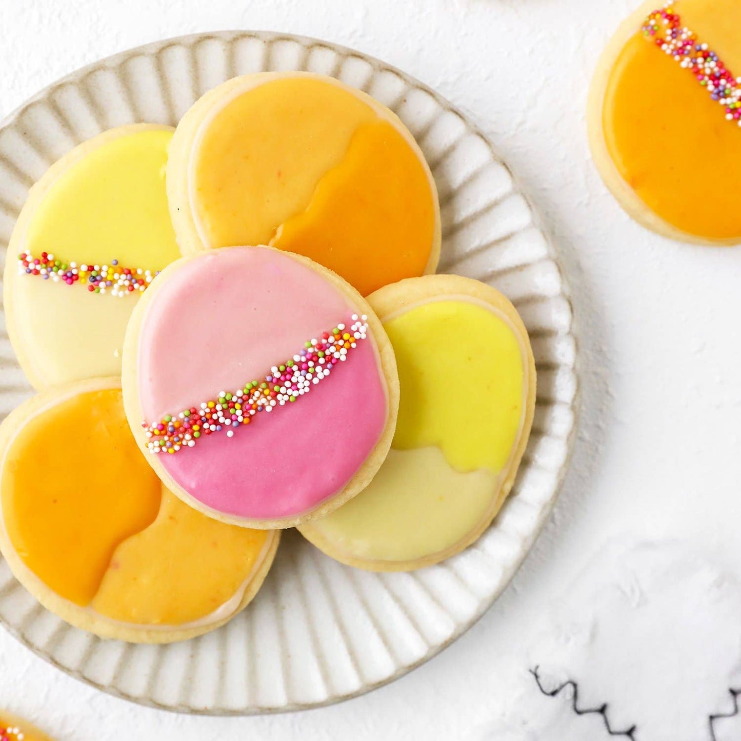Natural Nonpareil Confetti Sprinkles