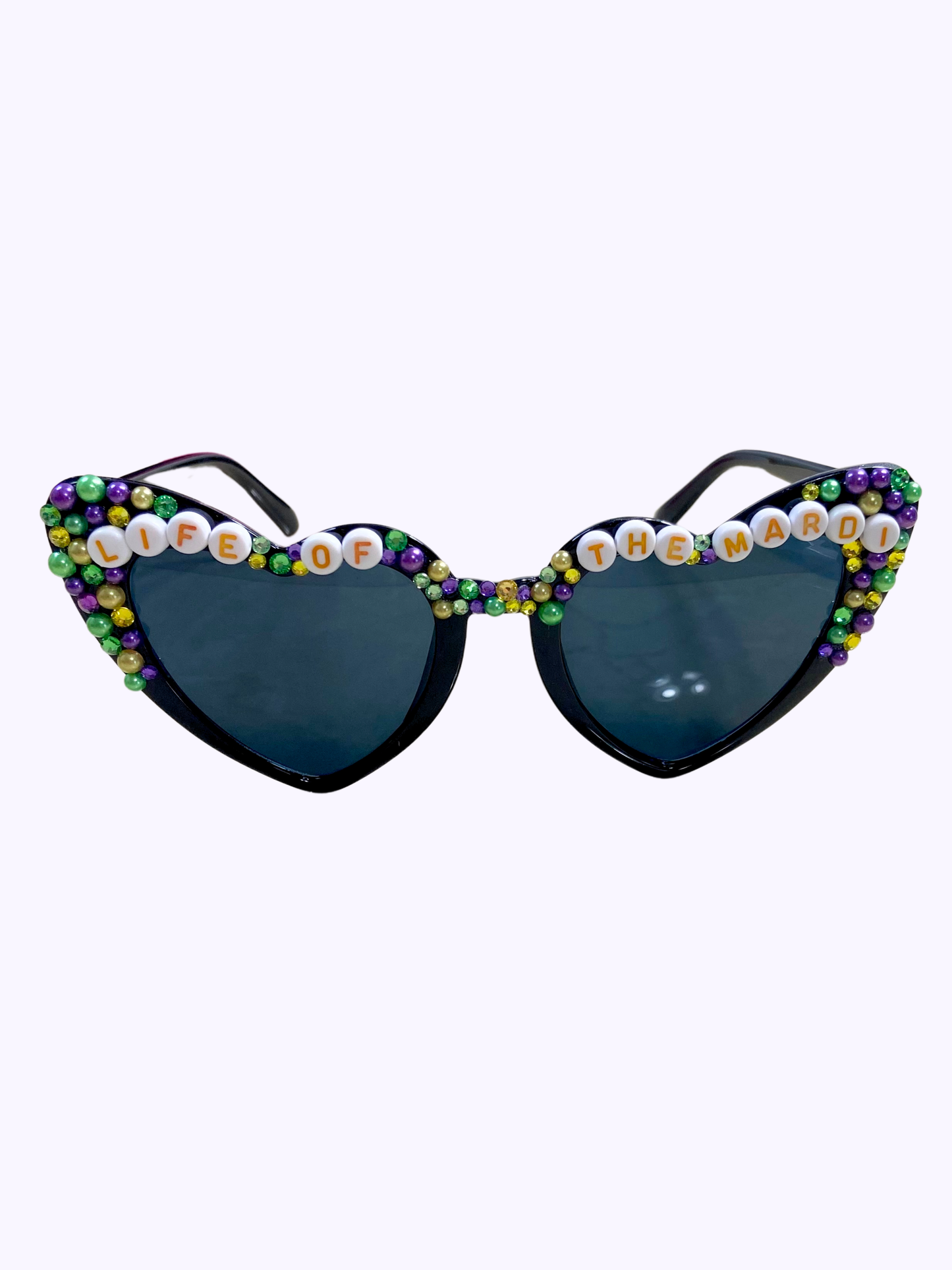 Mardi Gras Jeweled Sunglasses