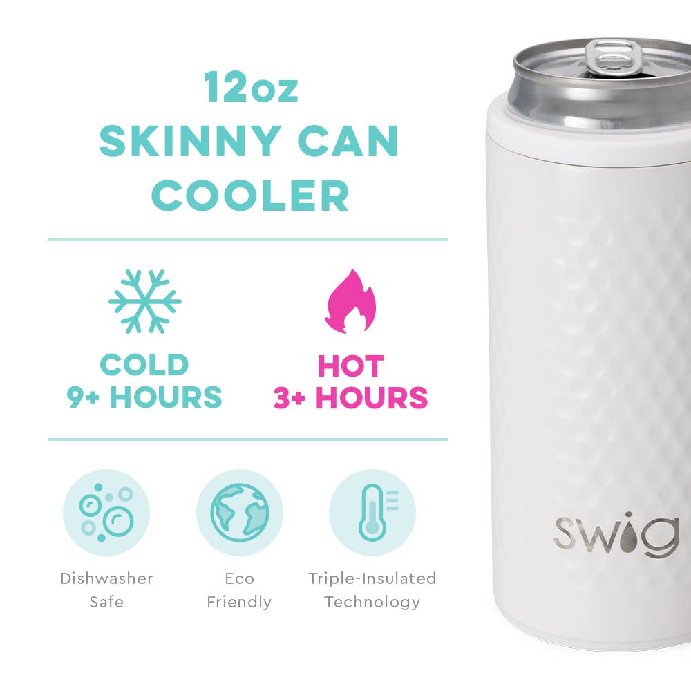 Golf Ball Skinny Can Cooler (12oz)