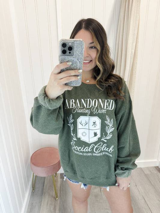 Abandoned Hunting Wives Social Club Sweatshirt