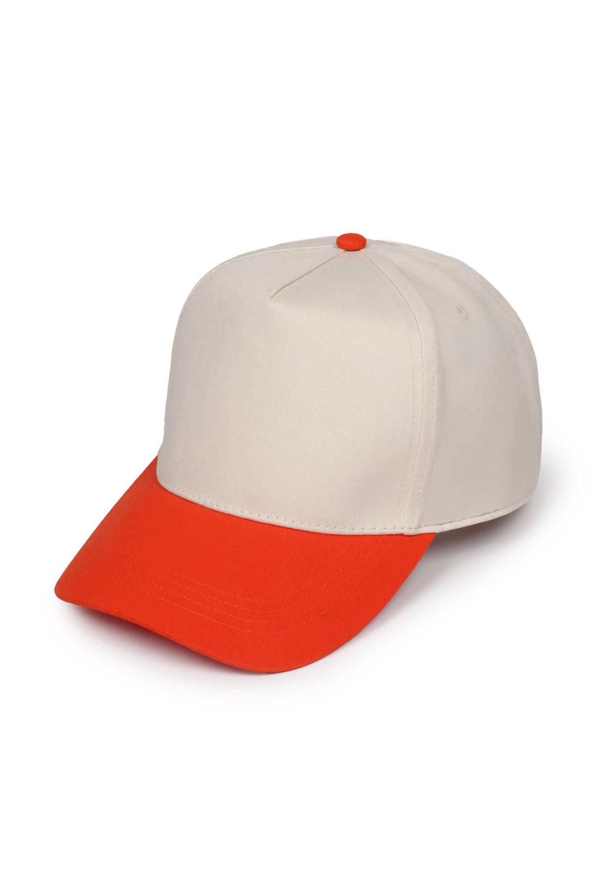 5 Panel Cotton Two-Tone Caps