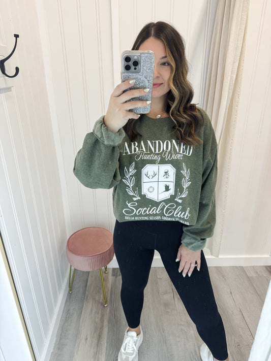 Abandoned Hunting Wives Social Club Sweatshirt