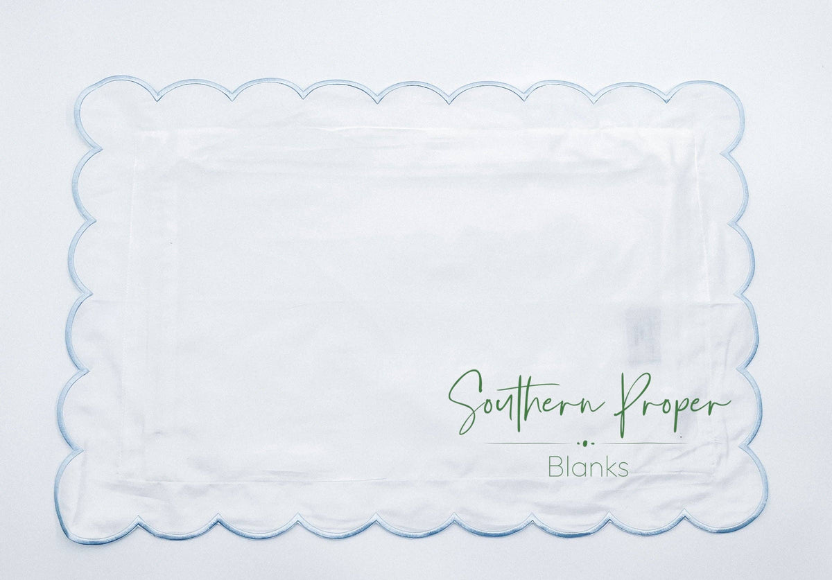 Pillowcase - Scalloped edge
