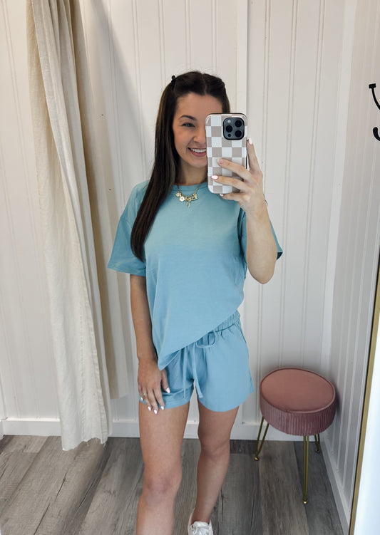 French Terry Shorts Set