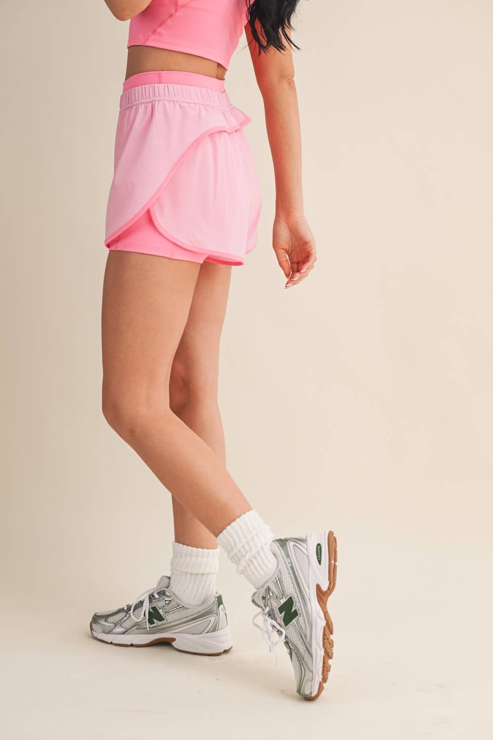 Double Layer Nylon Shorts