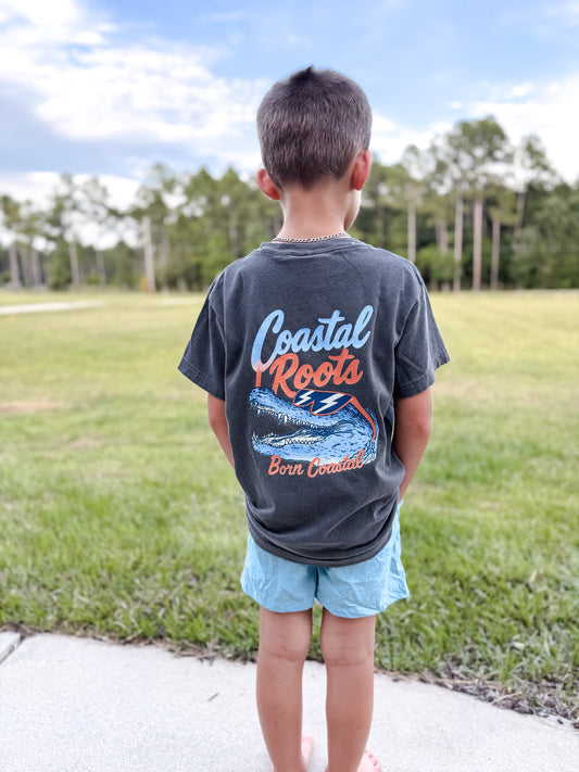 Coastal Roots - Born Coastal Alligator Tee